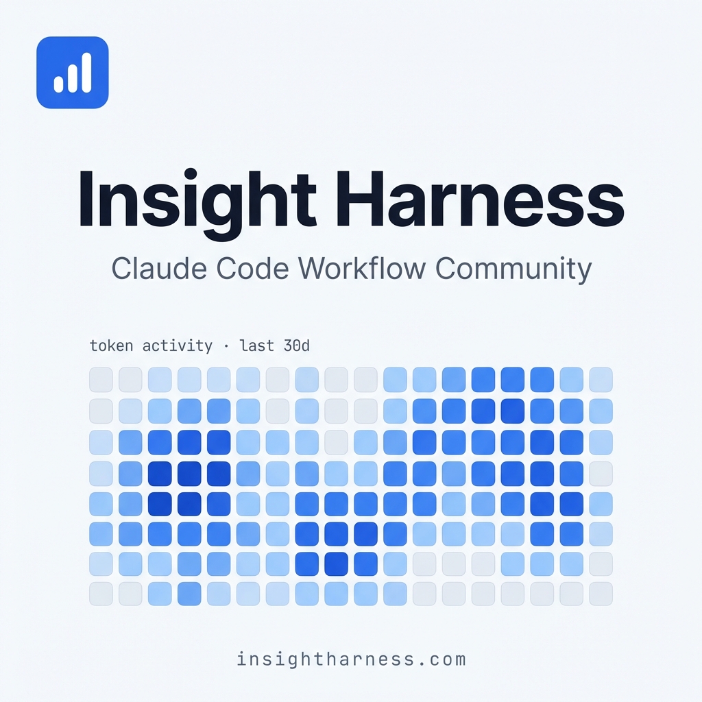 Insight Harness — Claude Code workflow community